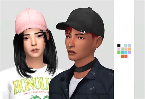 Pierced Cap | Sims 4 piercings, Sims 4, Sims