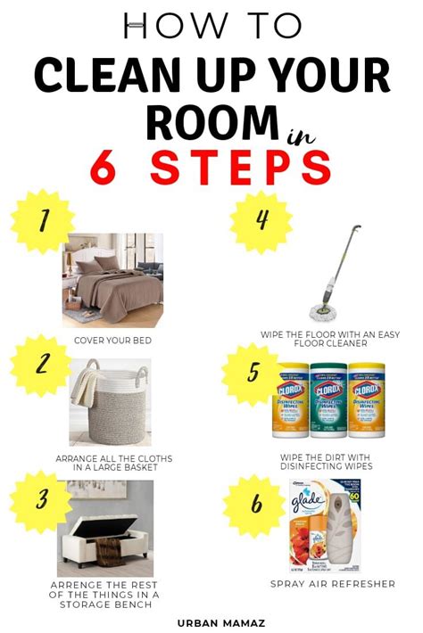 How to Clean Up the Room In 5 Minutes | Room cleaning tips, Easy house cleaning, Quick cleaning