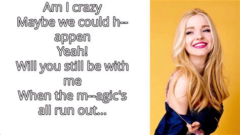 If Only Lyrics - Dove Cameron - YouTube