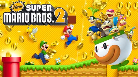 New Super Mario Bros. 2 - Full Game 2-Player Walkthrough - YouTube