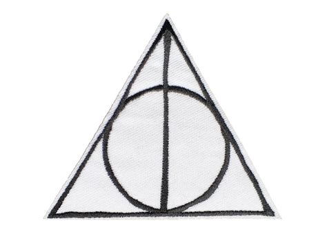 Harry Potter Horcrux Symbol Iron on / Sew on Patch Applique - Etsy