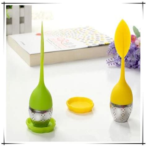 Silicon Tea Infuser Leaf Silicone Tea Infuser with Food Grade Make Tea ...