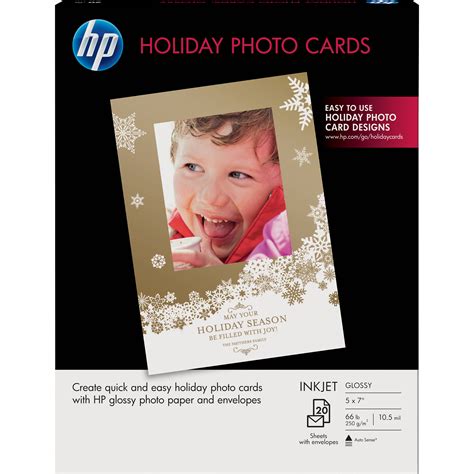 HP Holiday Photo Cards SD724A B&H Photo Video