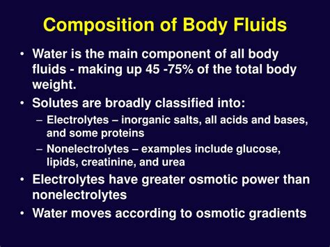 PPT - Fluid, Electrolyte, and Acid-Base Balance PowerPoint Presentation - ID:297131