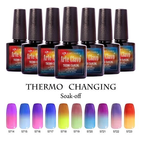 Eco Friendly 48 Colors Arte Clavo Choose 1 Piece UV Gel Nail Gel Polish ...