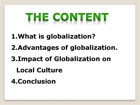 What are the three impacts of globalization on culture - cacheprof