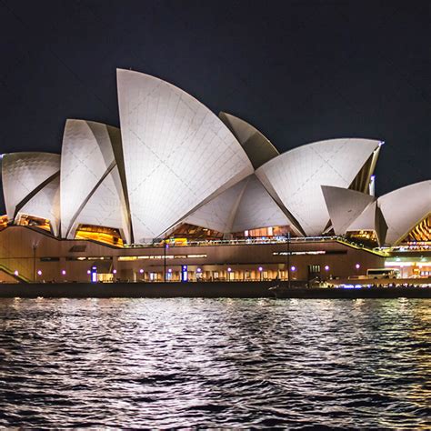 Sydney Opera House night view