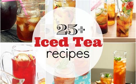 25 Iced Tea Recipes – Citrus, Cranberry, Cherry and More! - A Night Owl ...