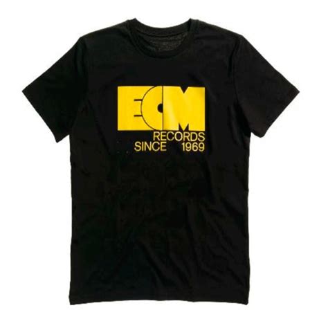 ECM T-Shirt "Logo 1969" black (size S) - Jazz Messengers