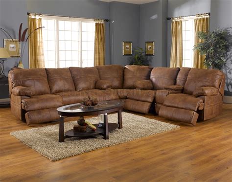 Rich Tanner Faux Leather Fabric Ranger Modern Sectional Sofa