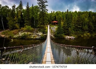 11 Pinawa suspension bridge Görseli, Stok Fotoğraflar ve Vektörler ...