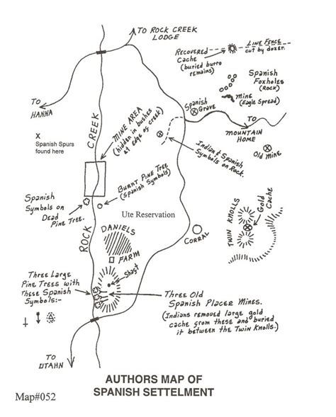 Yamashita Gold Treasure Map: Spanish Treasure Symbols | Treasure maps, Spanish treasure, Map