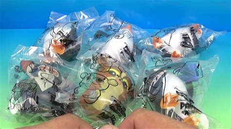 2016 THE PENGUINS OF MADAGASCAR SET OF 6 BURGER KING KIDS TOYS VIDEO REVIEW by ...