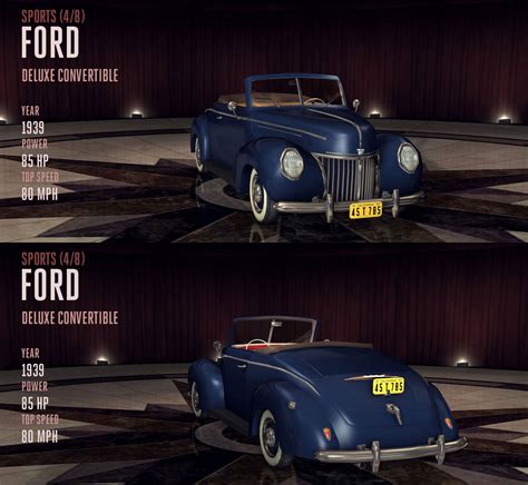 Ford DeLuxe Convertible | L.A. Noire Wiki | FANDOM powered by Wikia