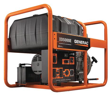 GENERAC, Diesel, 5,000 W, Portable Generator - 39FY95|6864 - Grainger