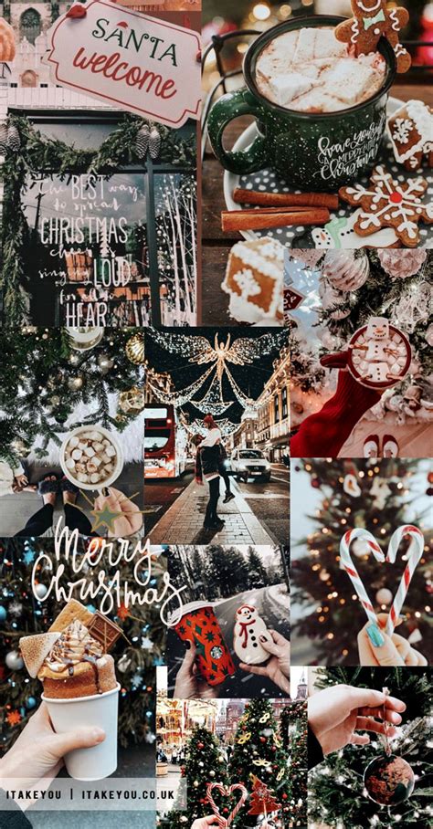 23 Christmas Collage Wallpaper Ideas : Happy Holiday I Take You ...