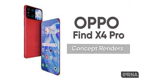 OPPO Find X4 Pro renders reveal secondary display within rear camera module - RPRNA