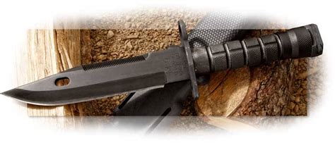 Ontario M9 Bayonet Black Blade / Black Handle | AGRussell.com