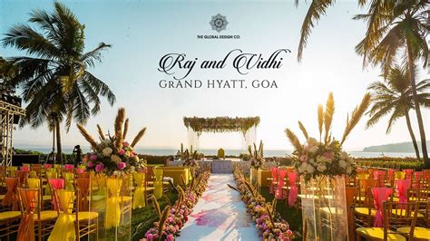 Destination Wedding in Goa | Wedding at Grand Hyatt Goa | The Global Design Co | Beach Wedding ...