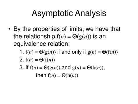 PPT - Asymptotic Analysis PowerPoint Presentation, free download - ID ...