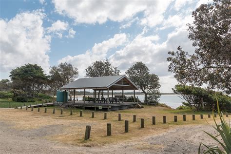 National Park Odyssey: Point Plomer Campground, Limeburners Creek National Park, NSW.