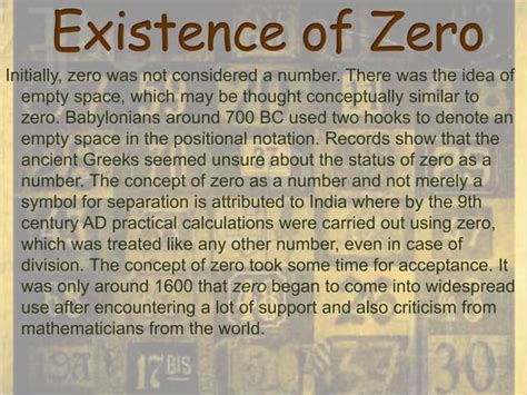 History of Zero - Mathematics | PPT