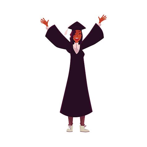 Royalty Free Graduation Gown Clip Art, Vector Images & Illustrations - iStock