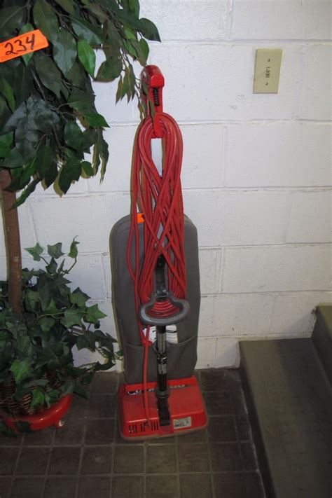 Oreck XL Upright Commercial Vacuum Cleaner & Tall Faux Plant