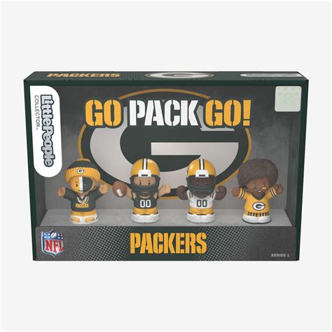 Little People Collector Green Bay Packers Set – Mattel Creations