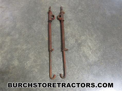 Original IH Back - Rear Cultivator Spring Lift Rods (pair) for IH Farm ...