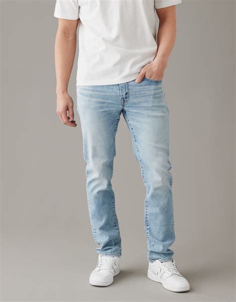 Shop AE AirFlex+ Slim Straight Jean online | American Eagle Outfitters Egypt