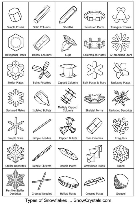 Guide to Snowflakes - SnowCrystals.com