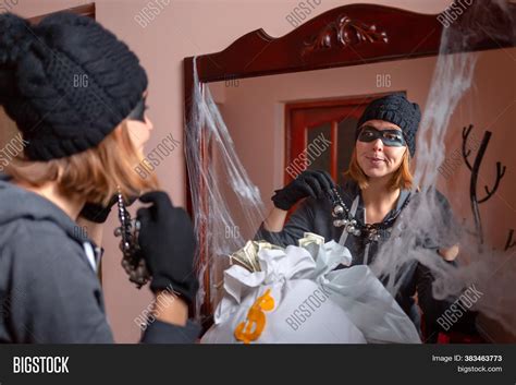 Woman Robber Mask, Image & Photo (Free Trial) | Bigstock