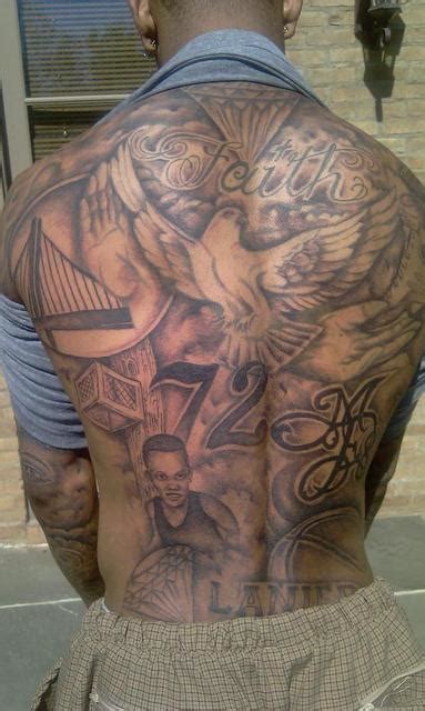 tattoo lifestylez: GOLDEN STATE WARRIORS MONTA ELLIS NEW TORSO TATTOO