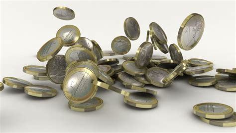 Coins Falling Stock Footage Video | Shutterstock