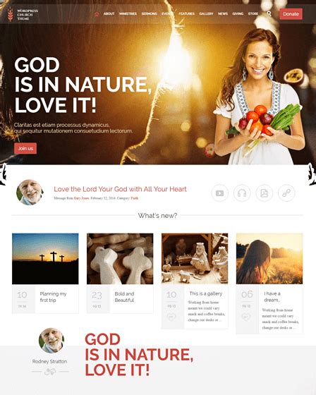 4+ church event theme Website Templates For WordPress | InkThemes