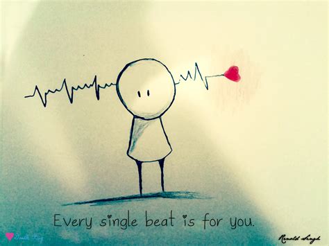 Love Cute Drawings Quotes | Cute drawings for him, Cute drawings, Cute ...