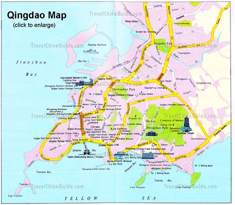 Qingdao Map