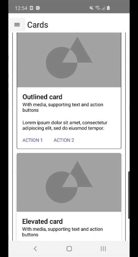 [iOS][Android][Cards] Tapping buttons in cards sample causes sample to flicker · Issue #170 ...