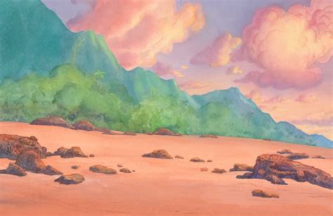 Take in the scenery of Lilo & Stitch with these original backgrounds from the film, courtesy of ...
