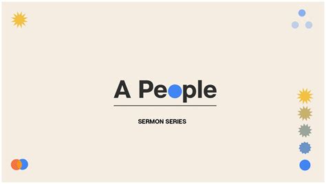 A People - Sermon Series — The Way Church Vancouver