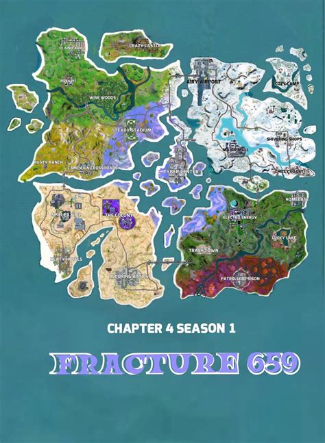 Fortnite chapter 4 map concept: fracture 659 : r/FortNiteBR