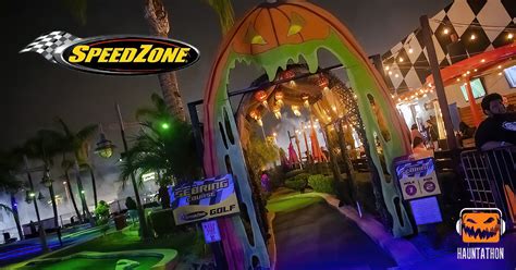 Haunted Mini Golf at Speed Zone LA