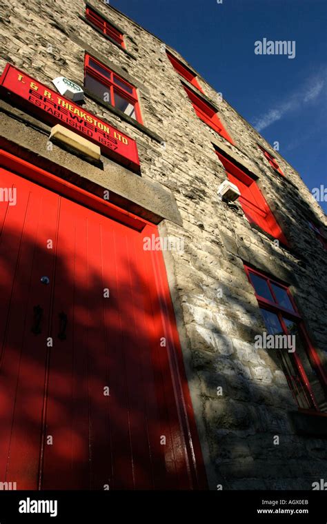 Theakstons old brewery in Masham England UK Stock Photo - Alamy