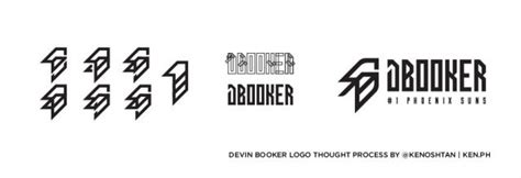 Devin Booker Brand Logo Design and Thought Process by @kenoshtan - Ken ...