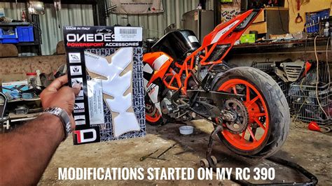 NEW MODS FOR MY KTM RC 390 🔥 - YouTube