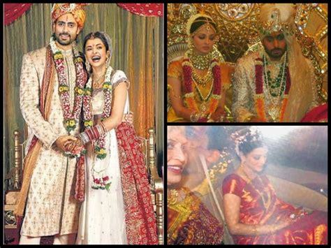 Unseen Wedding Pics Of Aishwarya Rai-Abhishek Bachchan: Anniversary Spl - Filmibeat