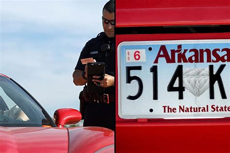 No Front License Plate In Arkansas, You Could Be Breaking The Law