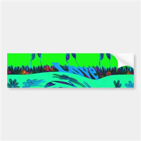 Bumper Sticker Template Car Bumper Sticker | Zazzle