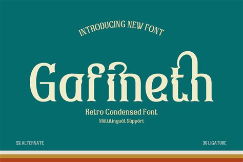 Gafineth Font - Fancy Fonts